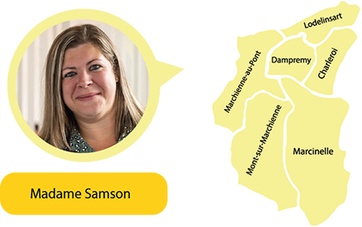 Zone bleu - Gerpinnes  et Montigny-Le-Tilleul